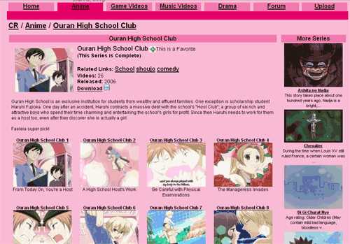 CrunchyRoll V. Pink
