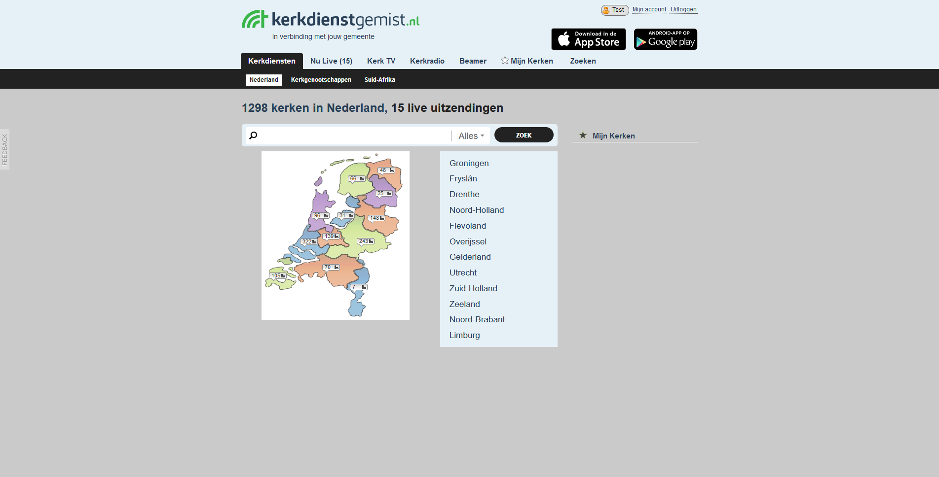 Kerkdienstgemist.nl