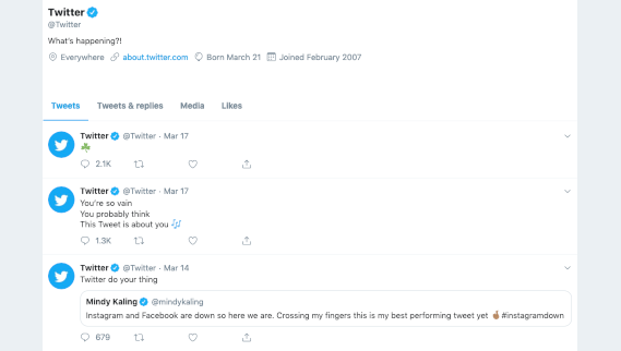 Twitter Carefree