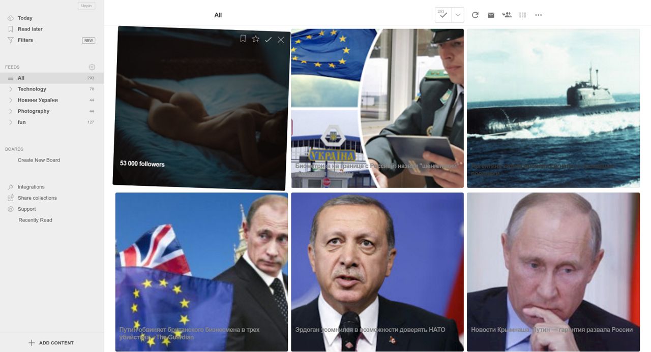 Feedly big tiles 2017