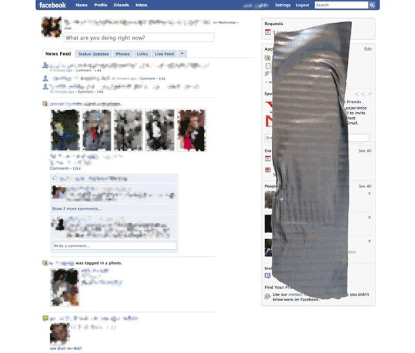 Facebook Duct Tape
