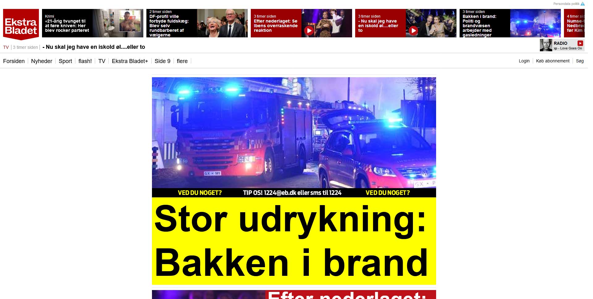 EkstraBladet.dk - Skjul AdBlock wall
