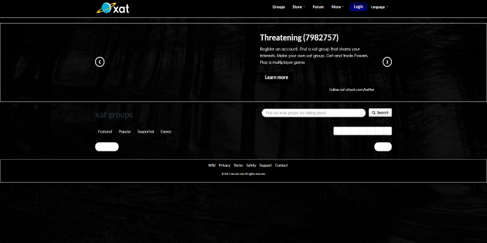 Xat Dark (with woods bg)