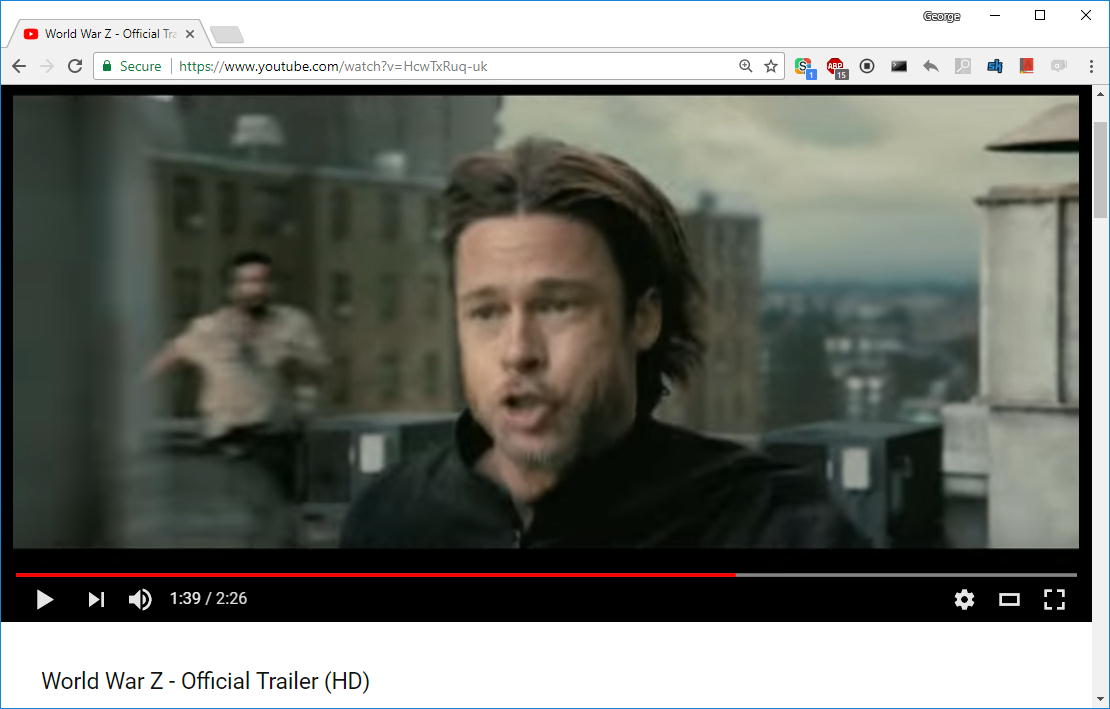 YouTube Header Unfix