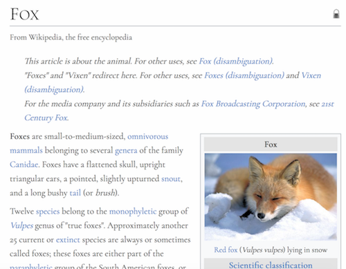 Reader's Wikipedia