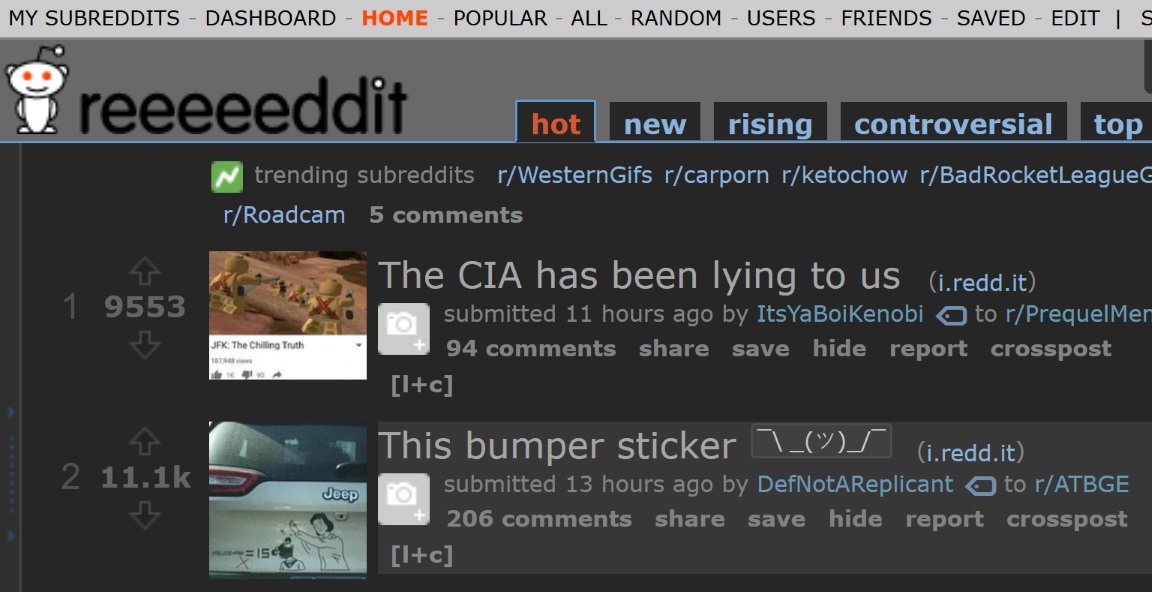 Reeeeedit Logo (Triggered Meme)