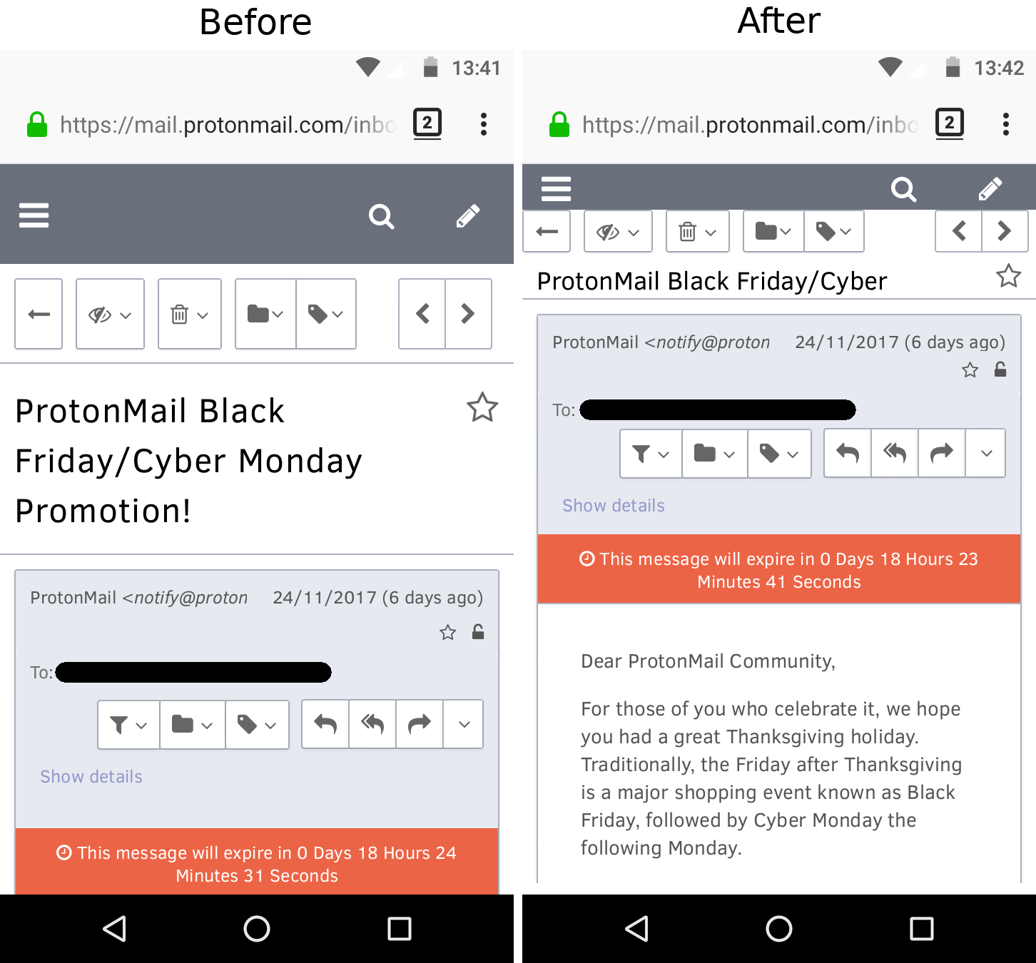 ProtonMail Mobile