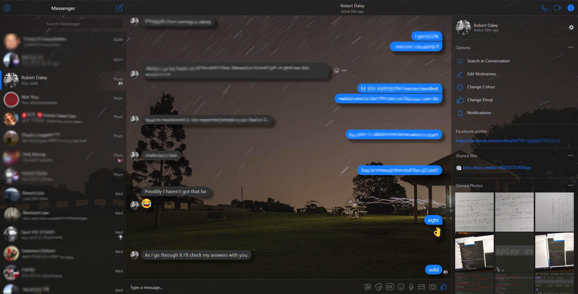 Clean Modern Messenger