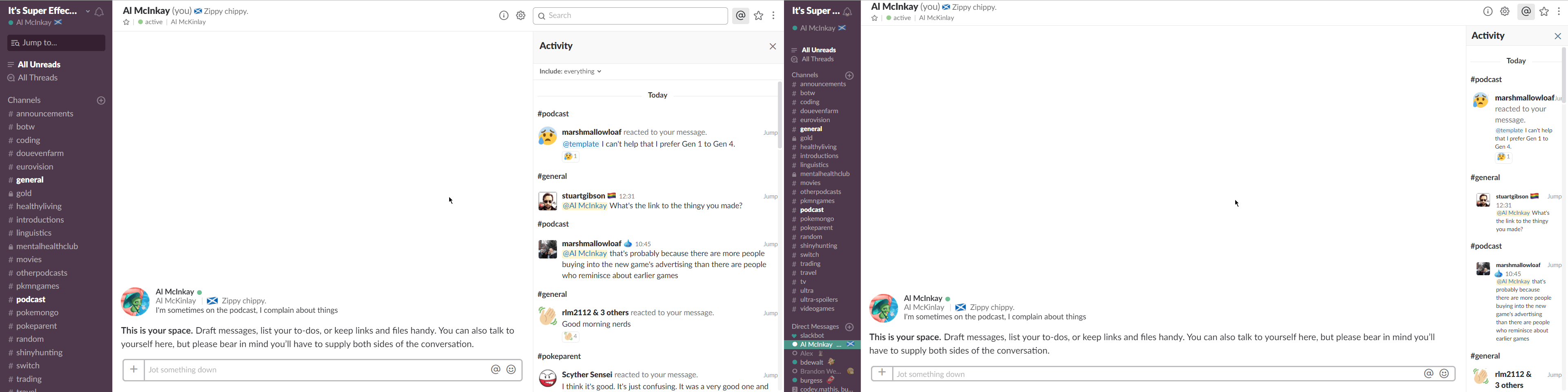 Compact Slack