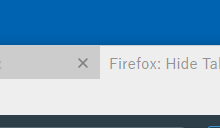 Hide Tab Favicons [Firefox59]