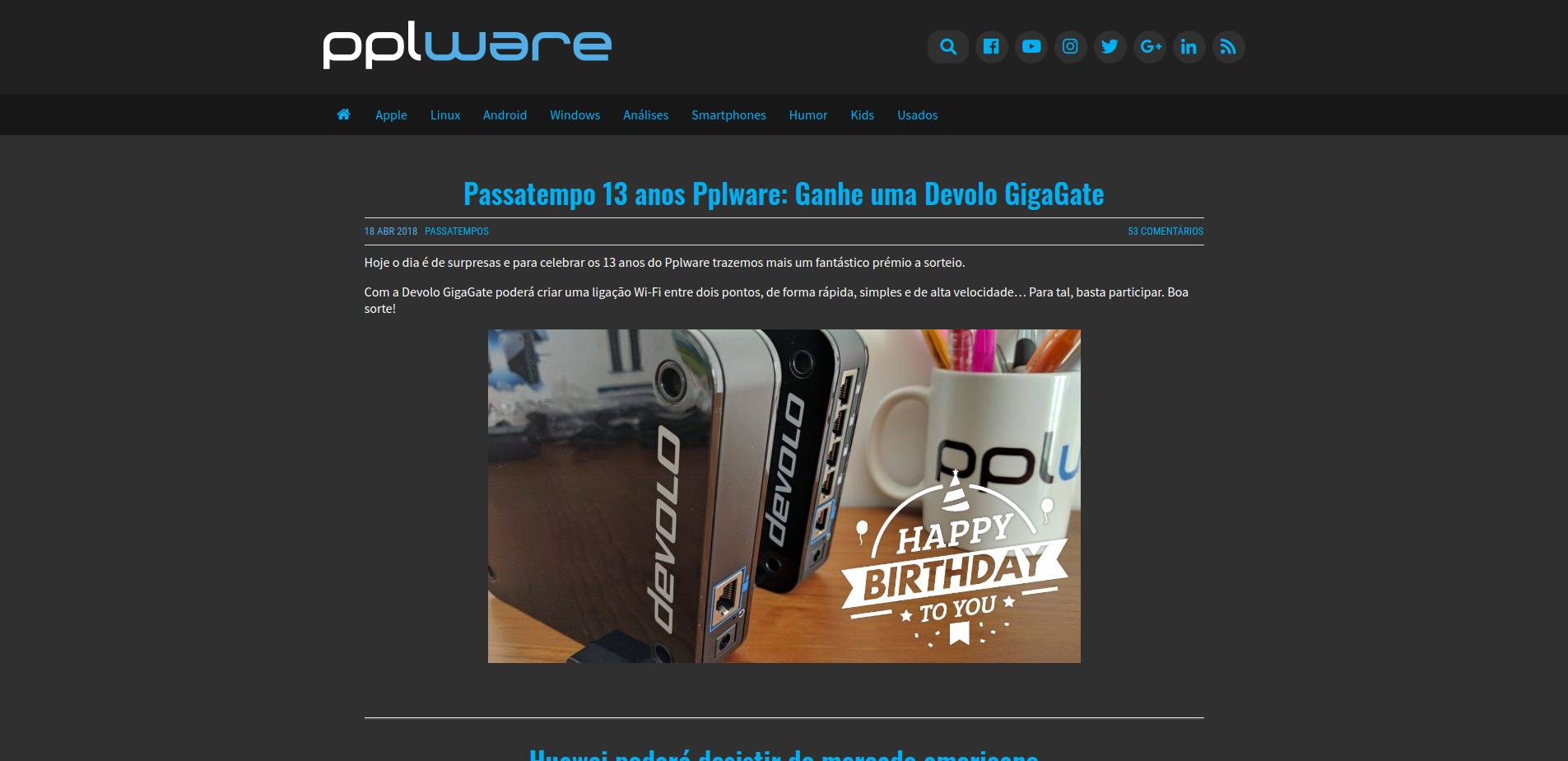 Pplware Dark Updated