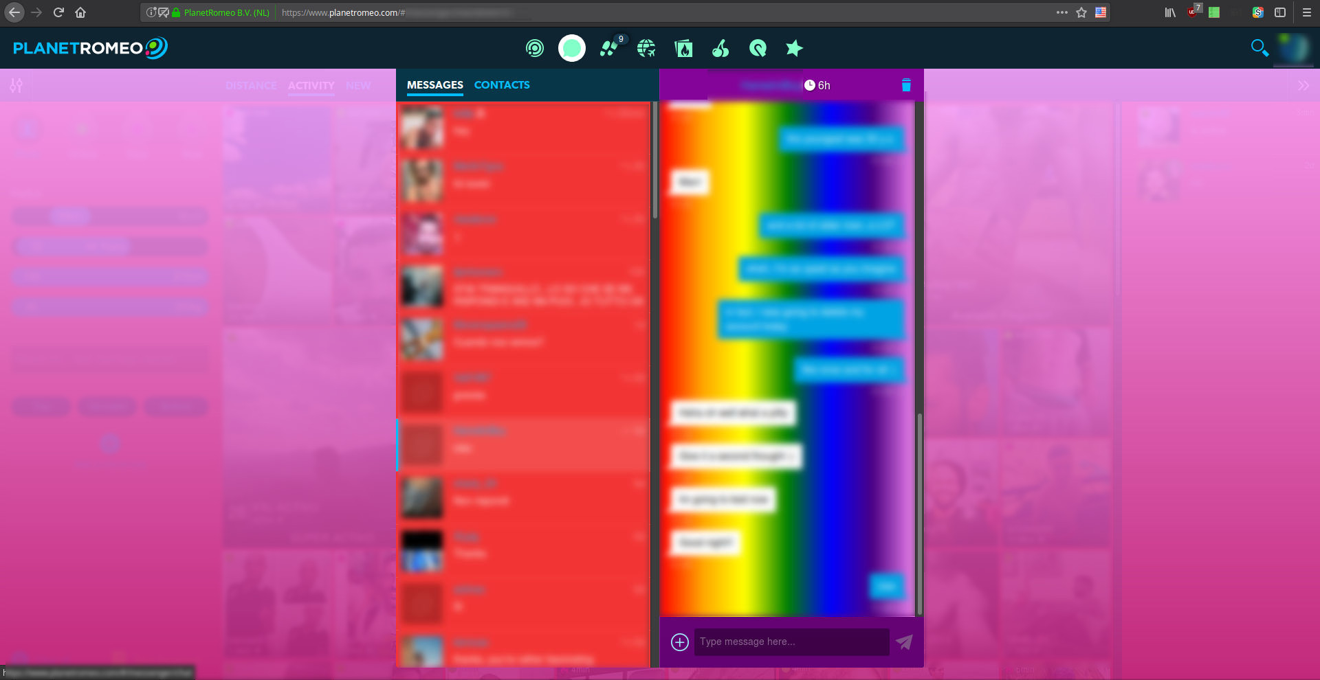 Gays don't mind some pink!