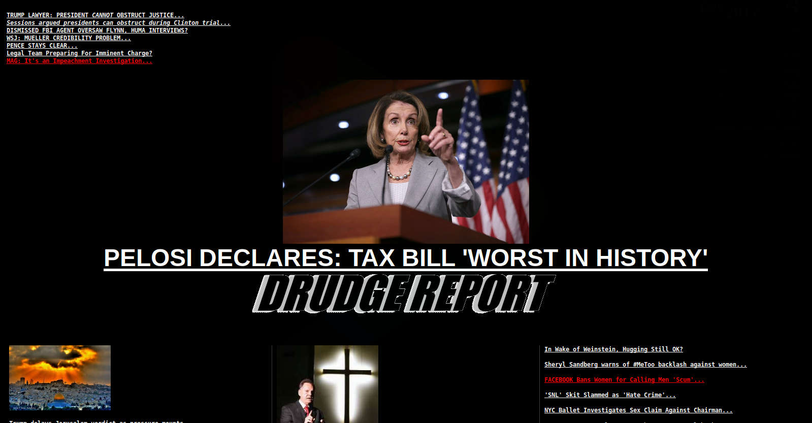 Black DRUDGE