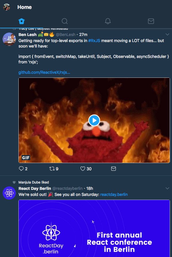 Dark Mobile Twitter