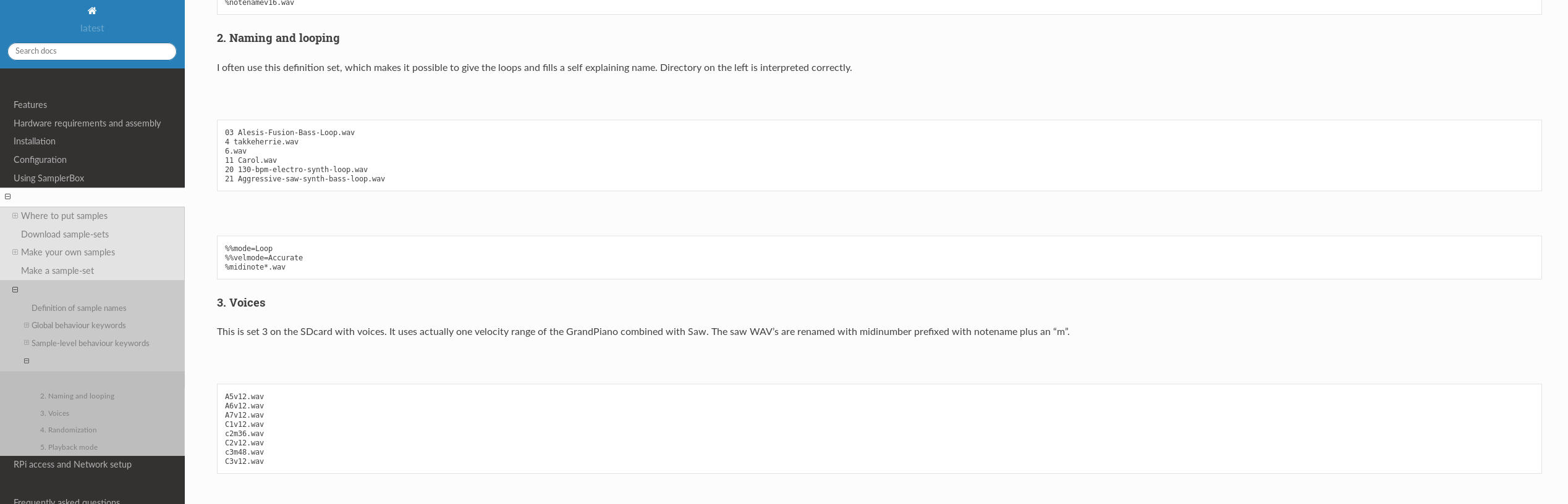 readthedocs Big Screen