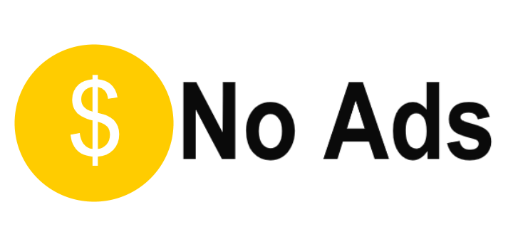 No Ads Logo