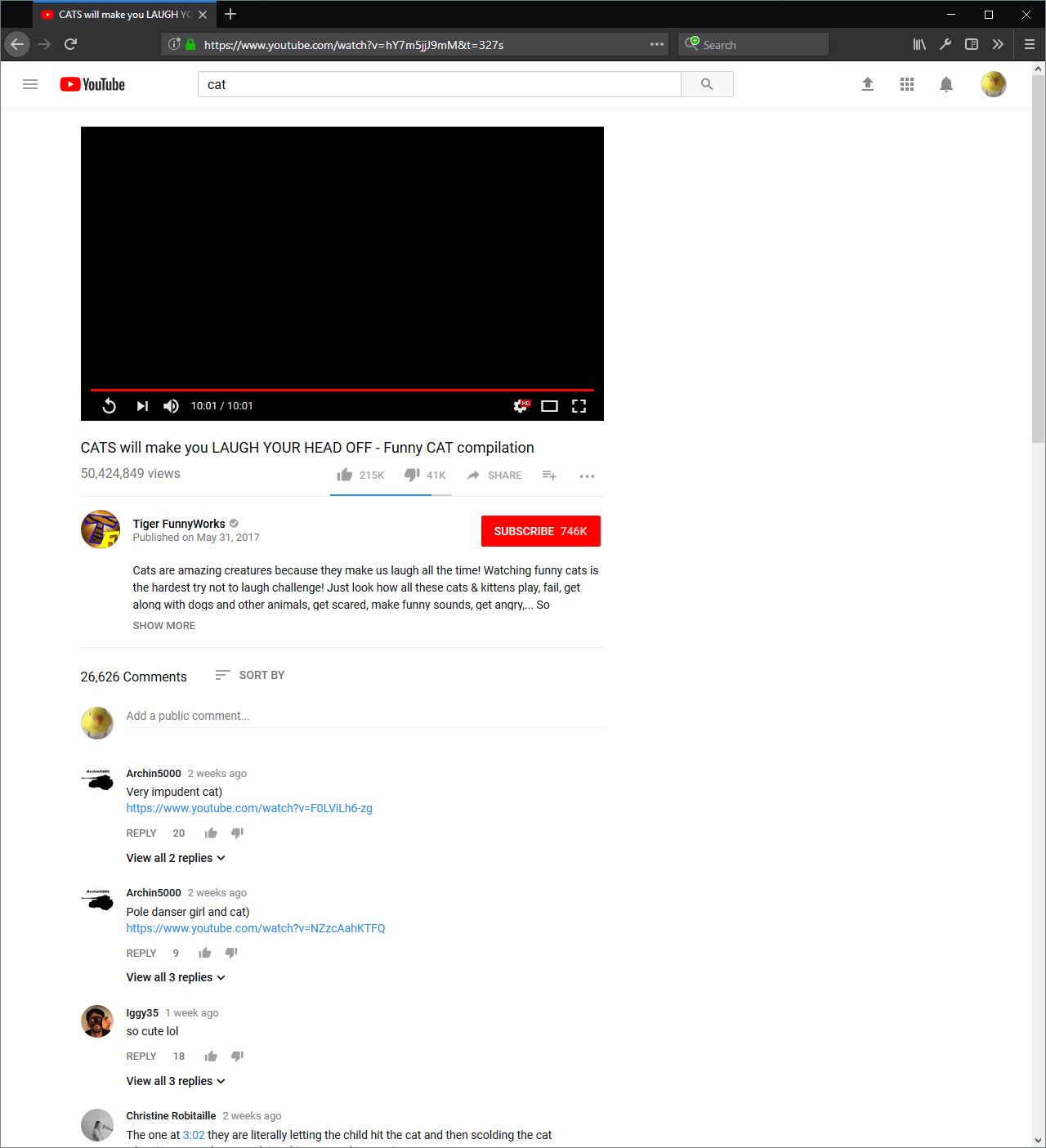 Focused Youtube