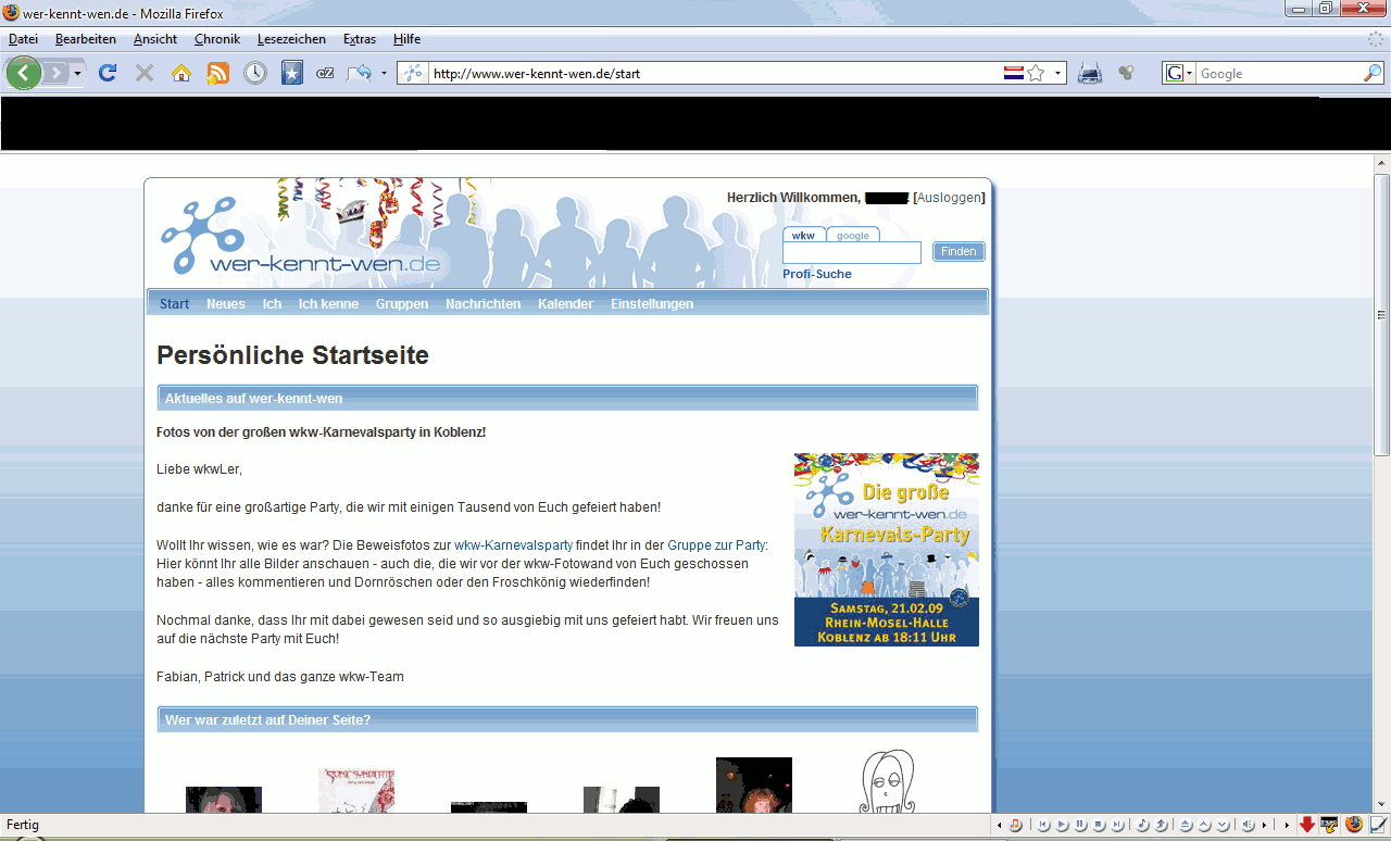 wkw- sidebar entfernen