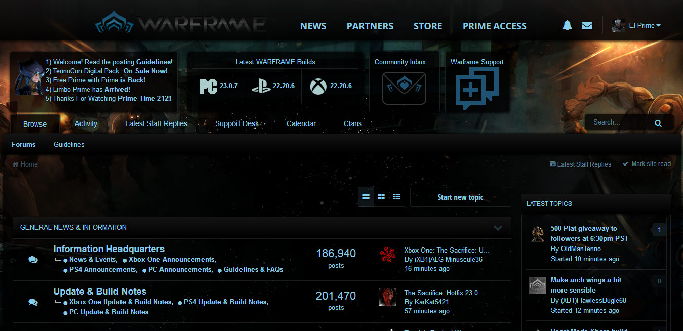 Warframe Forum
