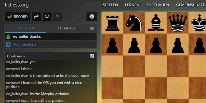 Lichess Comfortable Study Workflow