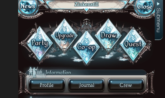Hide Granblue Sidebar Buttons