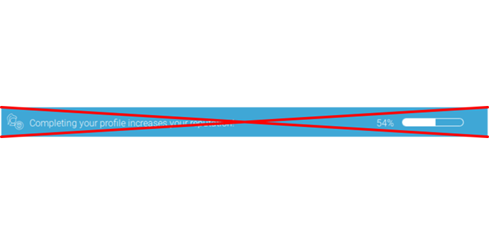 Qollap - Remove reputation bar