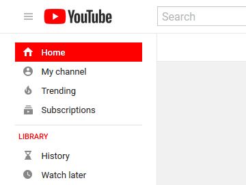 Hide YouTube Red & TV menu buttons