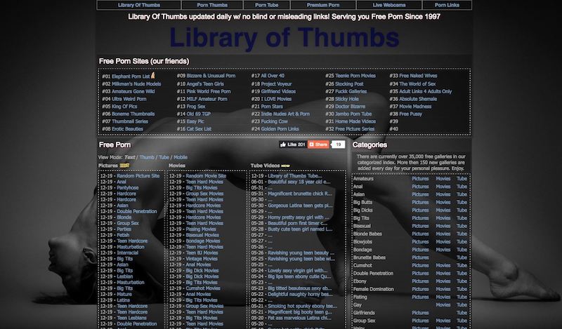 Library of Thumbs Stylish