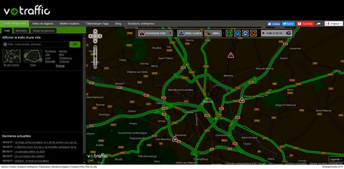 V-Traffic - Mode nuit