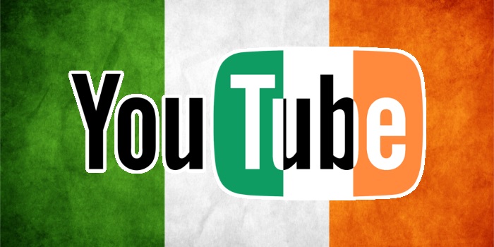 Irish YouTube logo