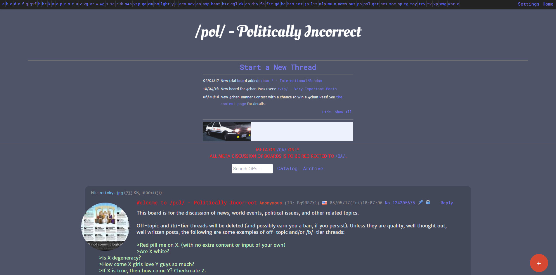 Bluish Gray 4chan