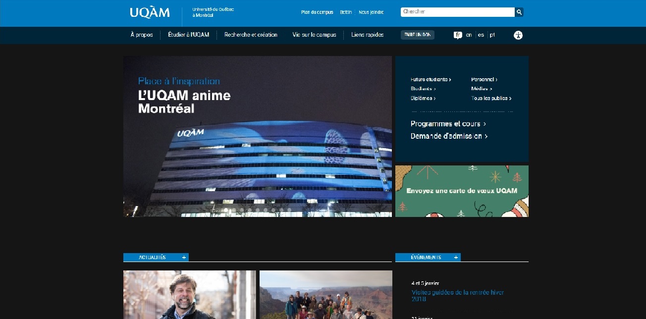 Uqam.ca Mode Sombre [BETA]