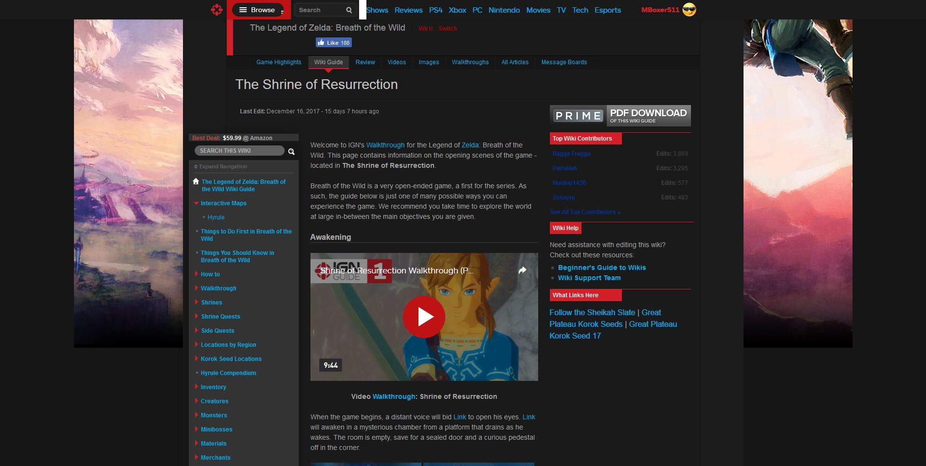 IGN - Dark Red/Blue Theme