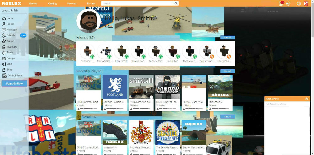 RNLI ROBLOX Backdrop