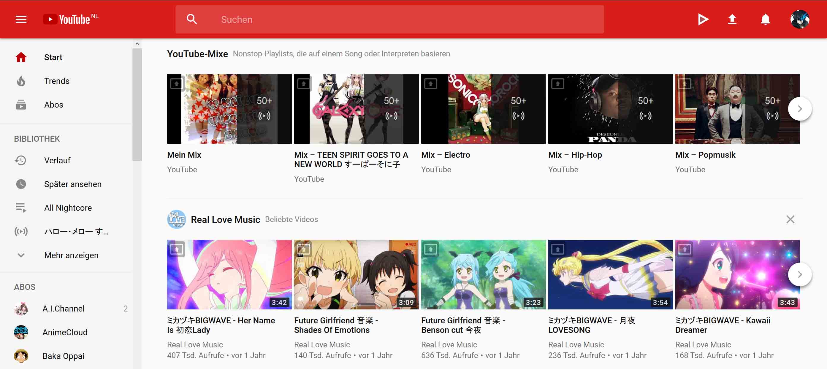 Ink for YouTube (add Red accent back+MORE TWEAKS)