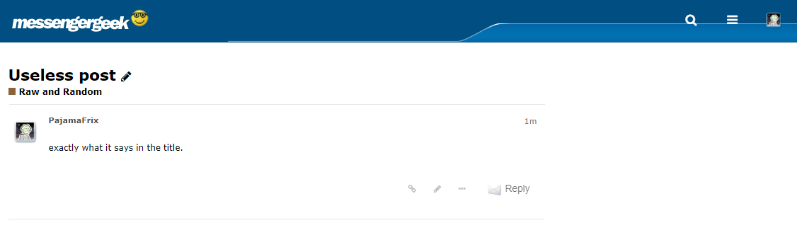 MSN-Styled Theme (MessengerGeek)