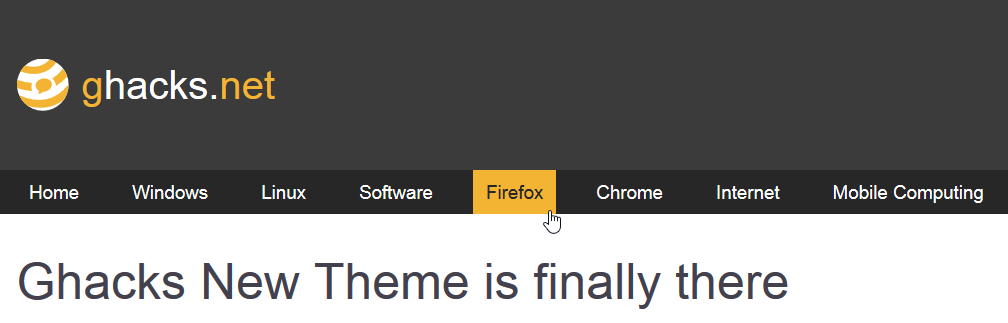 Ghacks.net 2018 tweaks