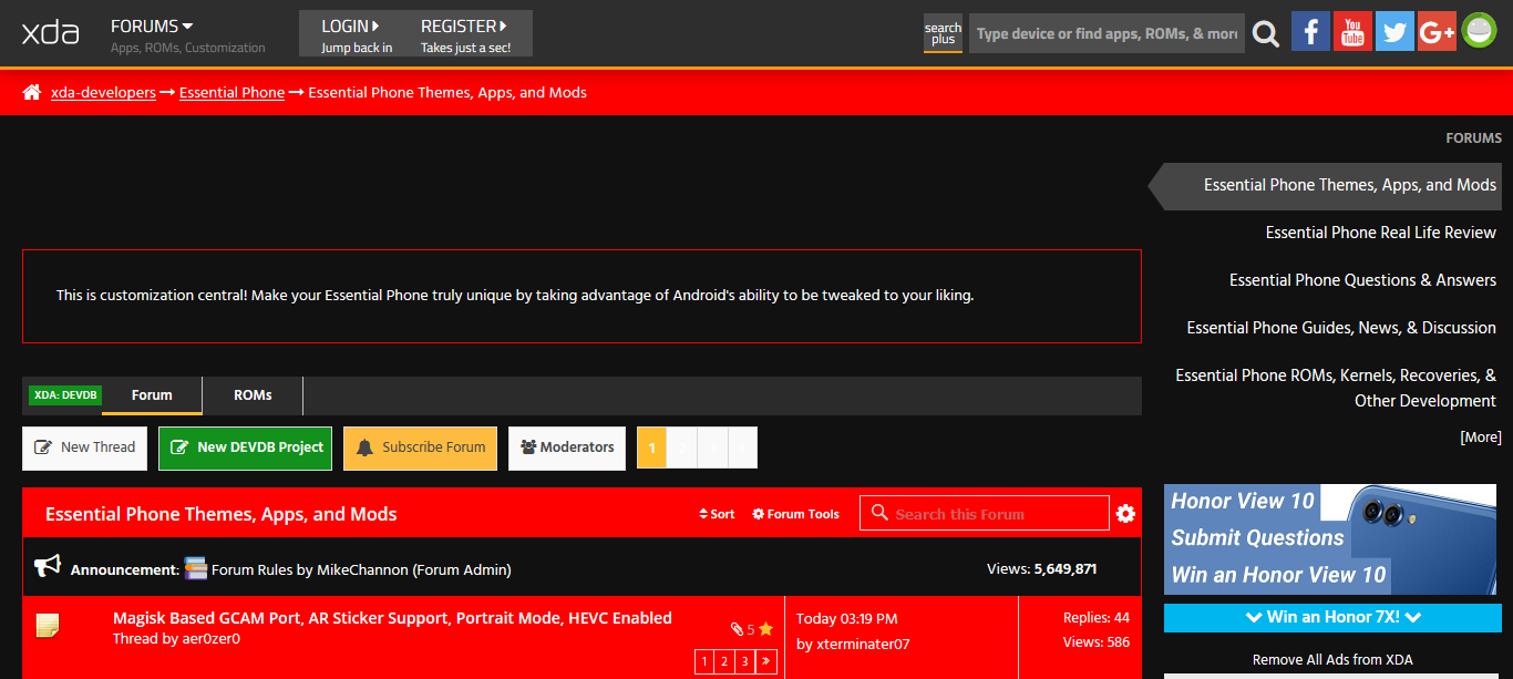 forum.xda-developers - dark&red