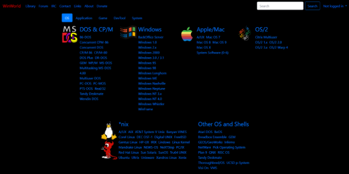 WinWorld Dark