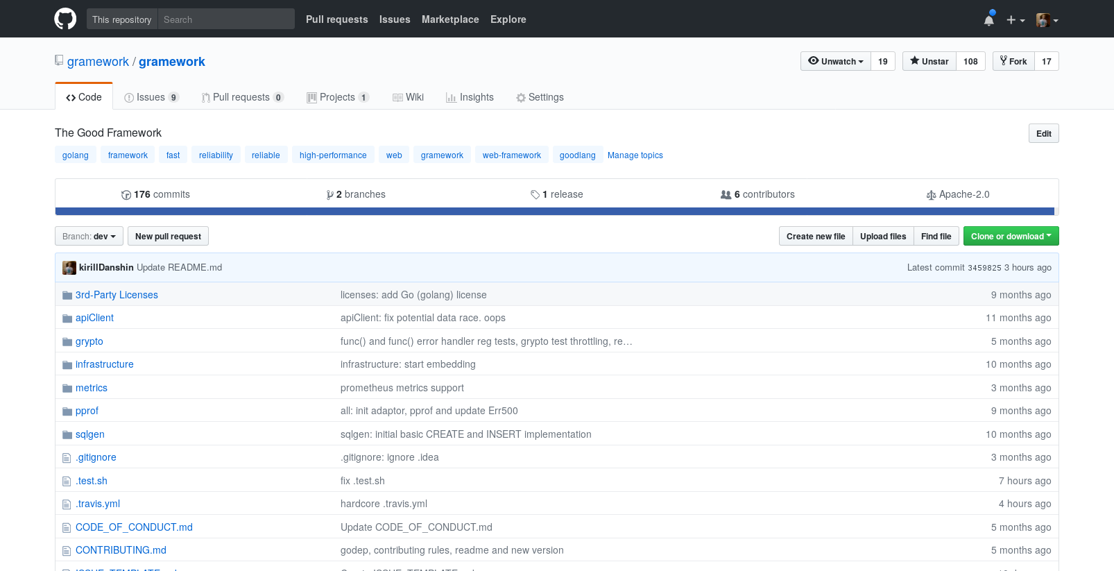 Full-Width GitHub