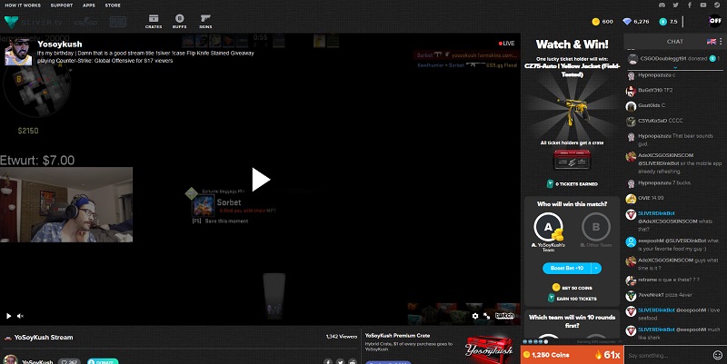 Sliver.Tv Night Mode