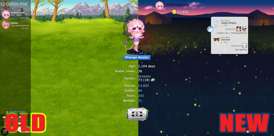 Change Recolor's Theme