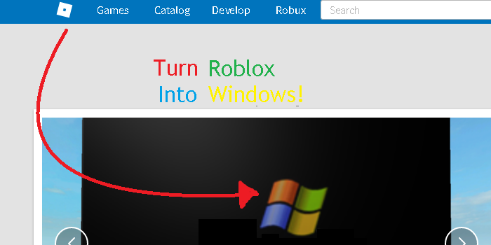 Roblox Windows XP Logo