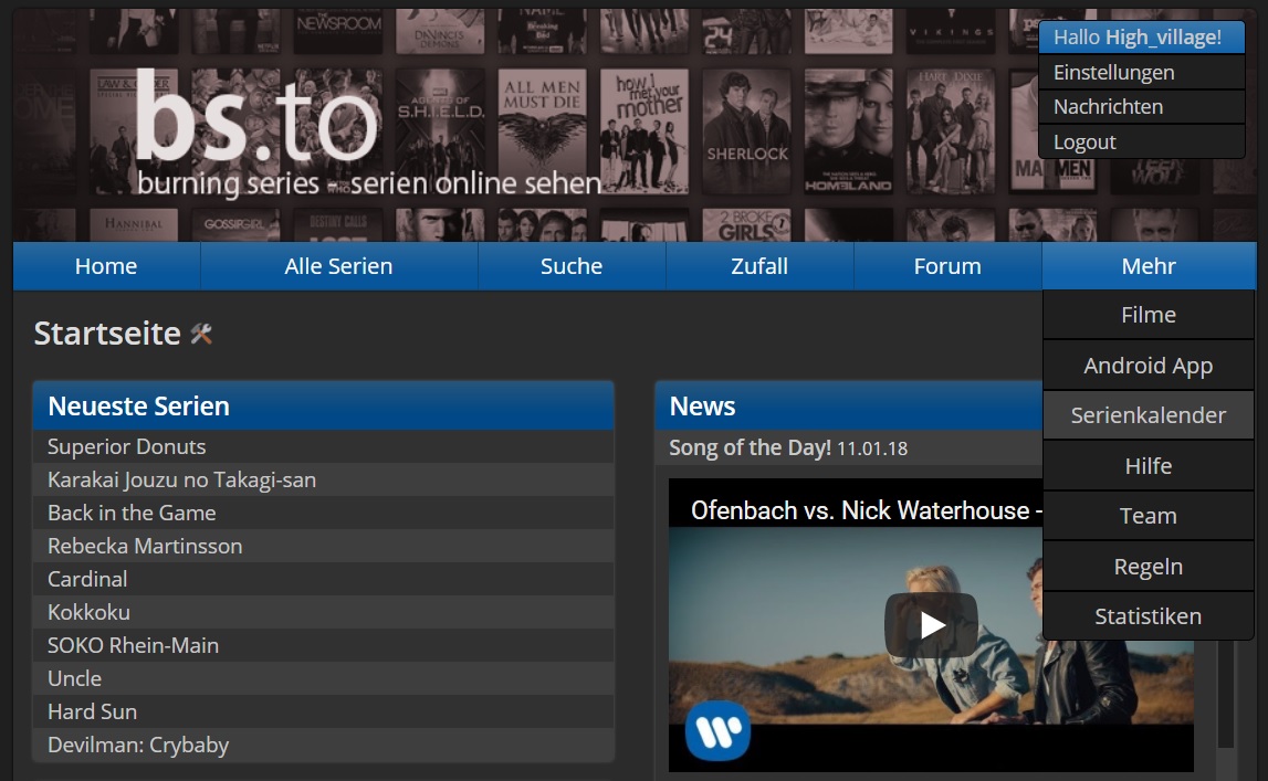 Burning Series Dark-Blue Style / Theme by High