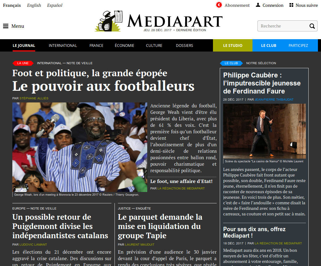 Mediapart dusk