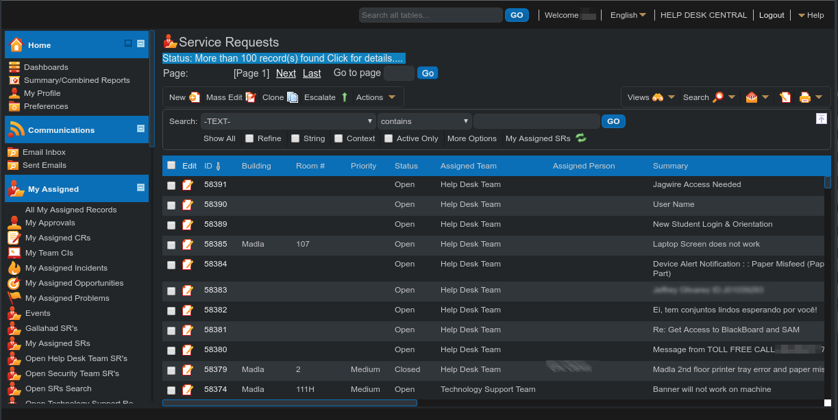 Helpdesk dark | andje22