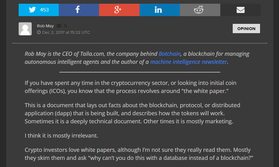 Coindesk Dark
