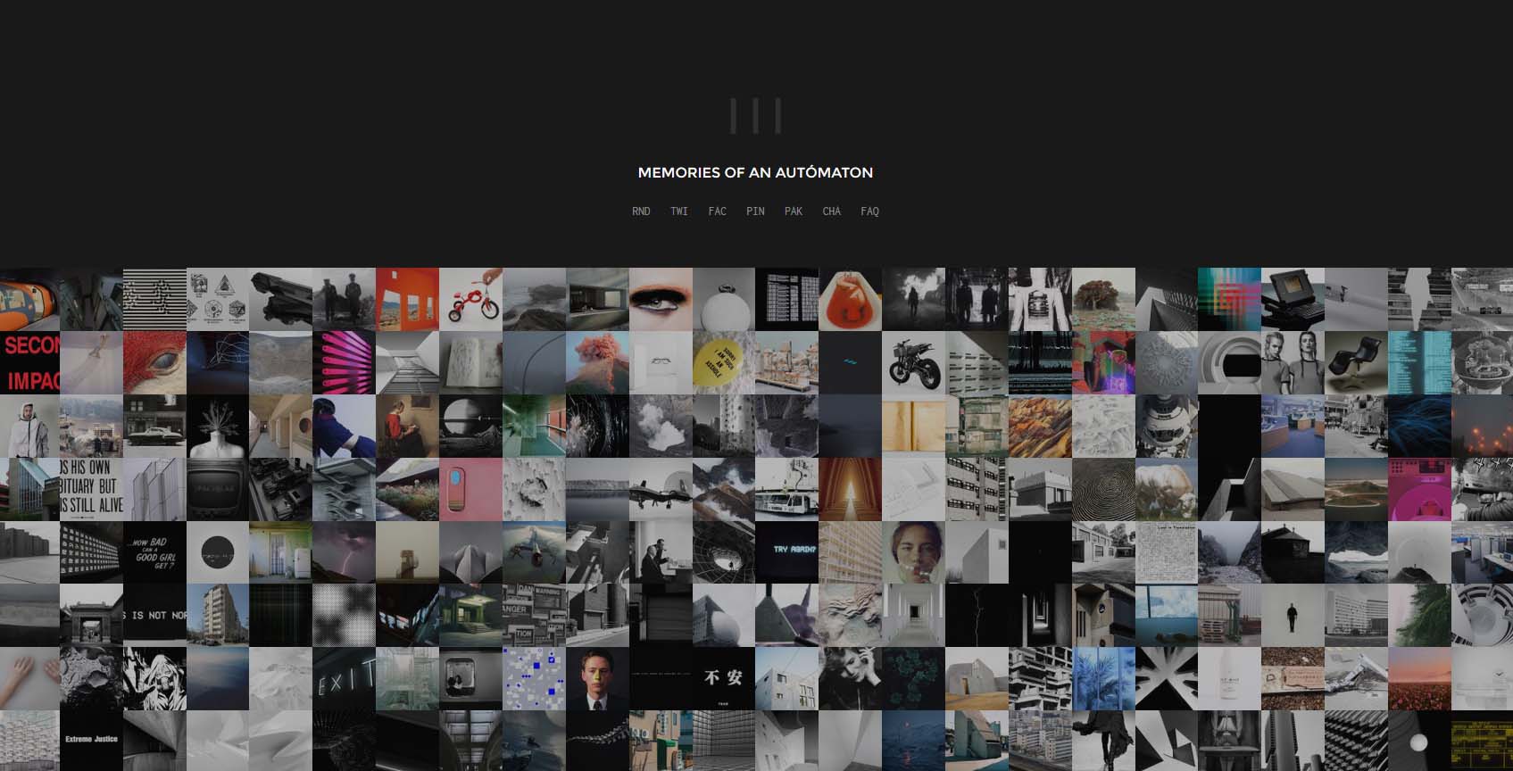 Darkillect - Dark theme for Archillect