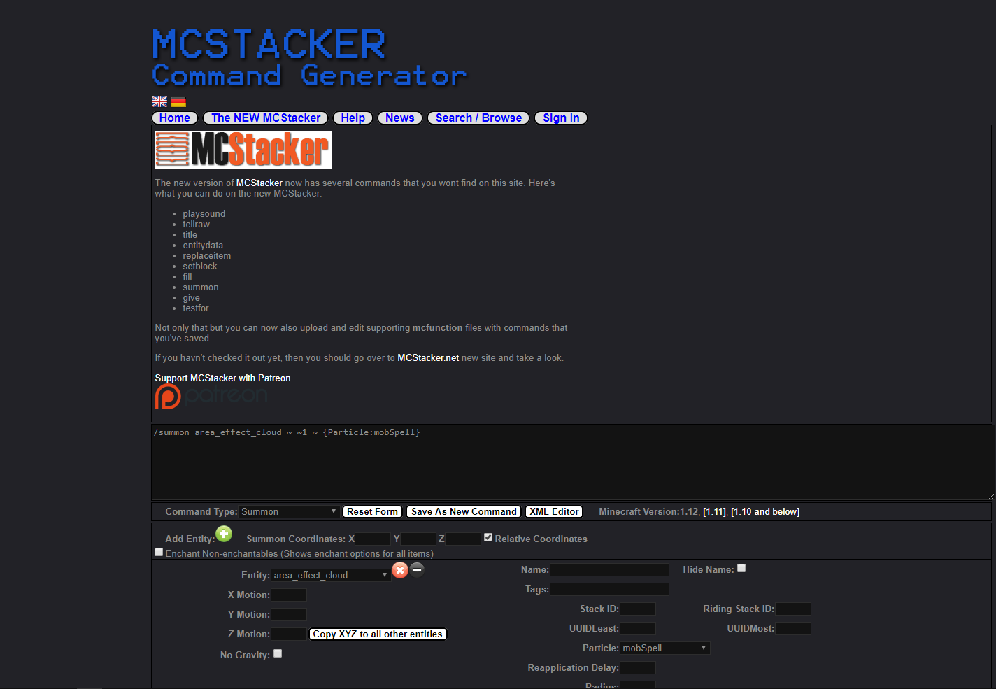 MCStacker - Dark