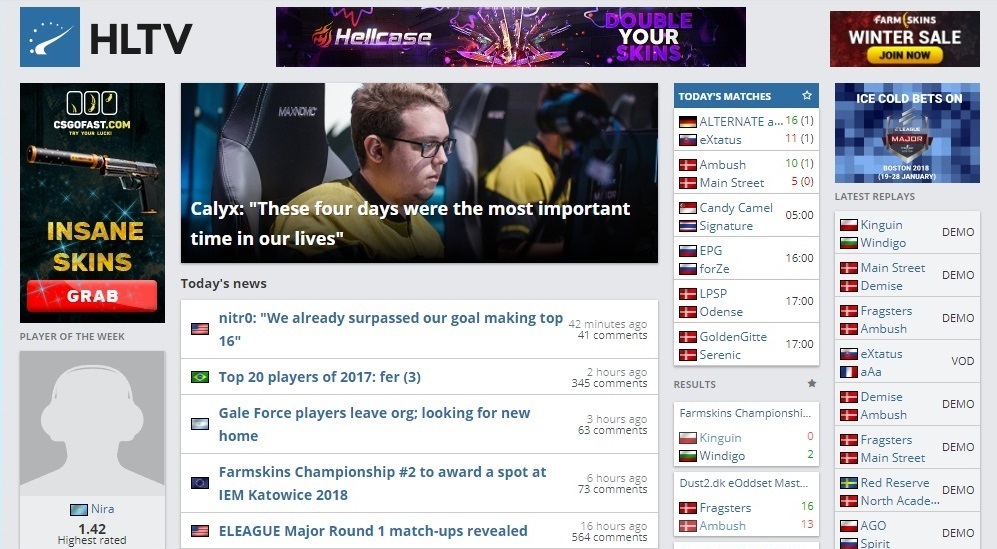 HLTV - Hide forum activity